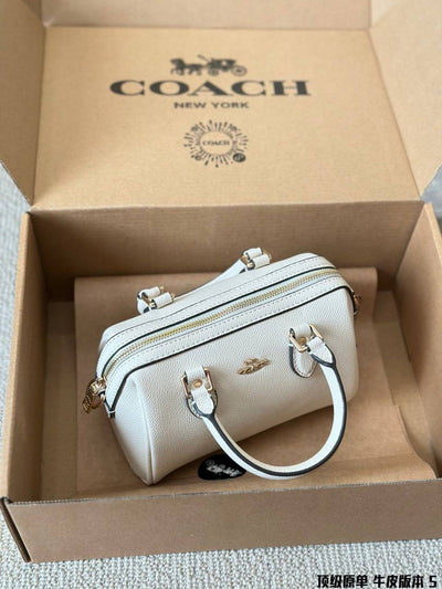 Classic Coach Leather Tote Bag